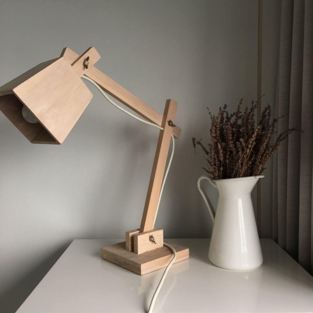 Muuto wood table lamp sales