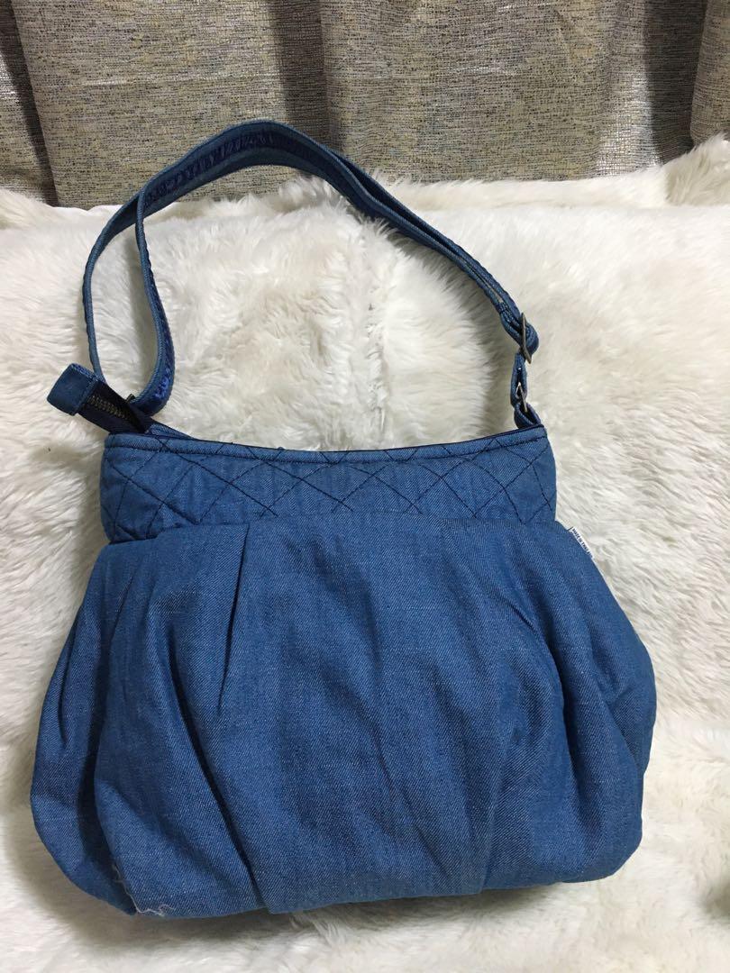 Naraya Denim Sling Women s Fashion Bags Wallets Cross body Bags on Carousell