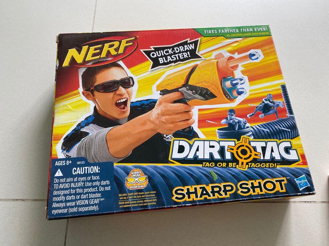 Nerf Gun Dart Tag Sharpshot, Hobbies & Toys, Toys & Games on Carousell