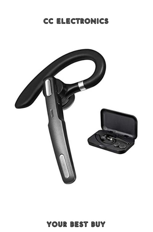 New AZALLY Bluetooth Headset Earpiece for Mobile Phone 10 Hrs