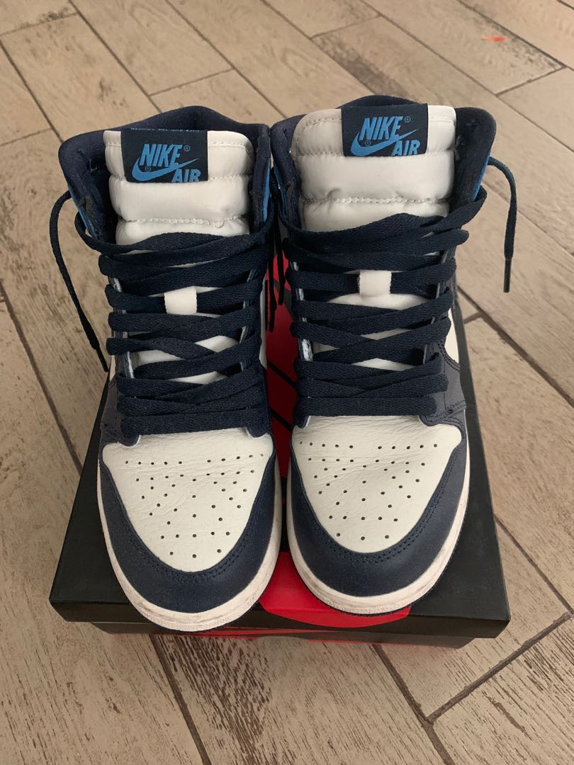 nike air jordan 1 obsidian blue womens
