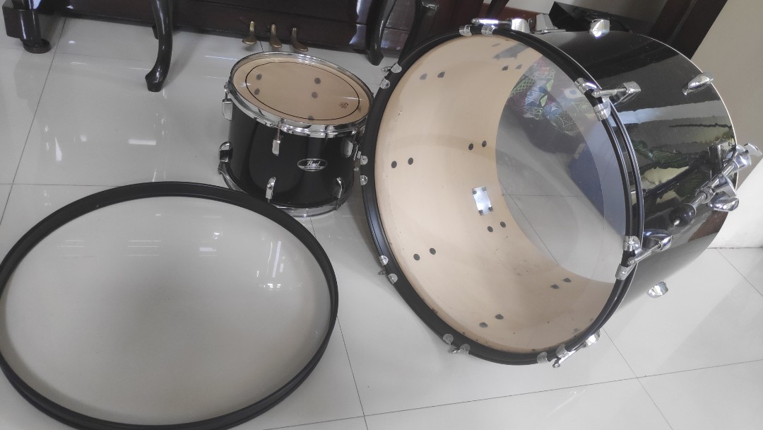 pearl-roadshow-bass-drum-and-tom-hobbies-toys-music-media