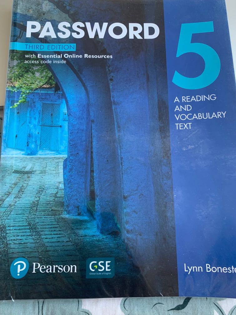 Pearson Password 5, 興趣及遊戲, 書本 & 文具, 教科書 Carousell