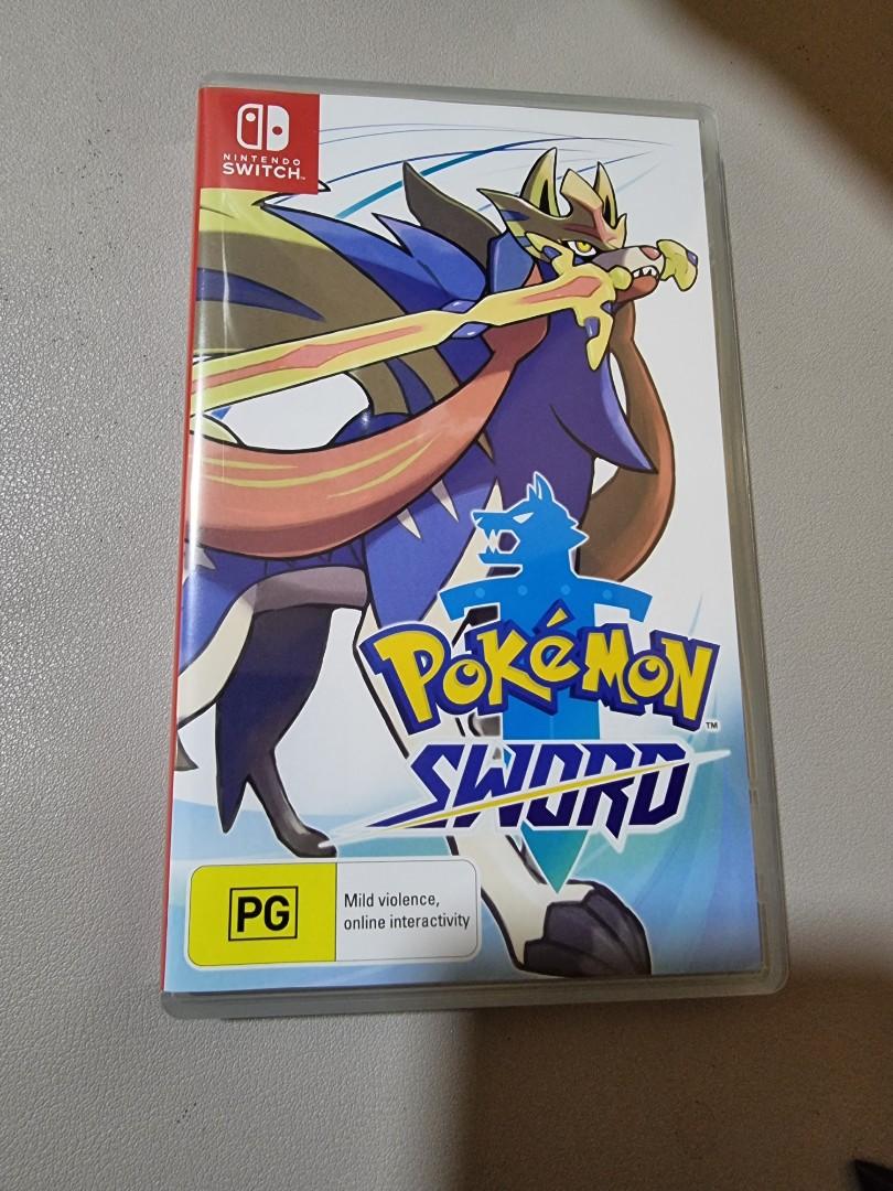 Pokemon Sword Switch Game Catridge, Video Gaming, Video Games, Nintendo ...
