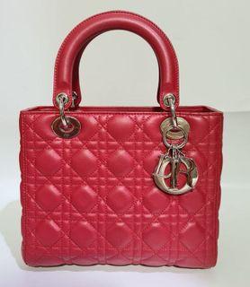 Preloved Christian Dior Med, Strap, Db, Card