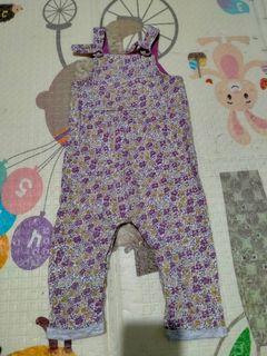 Preloved Dungarees Mothercare Baby Flowers Preloved Overall Mothercare