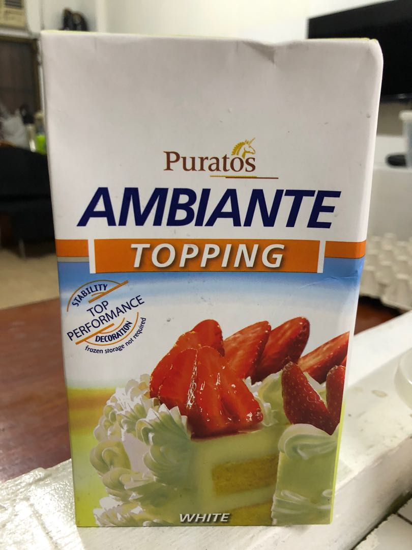 Puratos Ambiante Whipping Cream, Health & Nutrition, Health Supplements