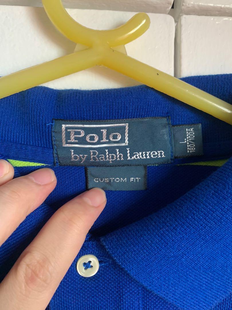 Ralph lauren polo shirt (Category: Tshirts & Polo Shirts ) located in Paranaque City. Submitted by keechyy (Listing ID 1116128529, Image 2). Description: • not thrifted • length - 28 • width 21 • like new condition used once lang • no issue.