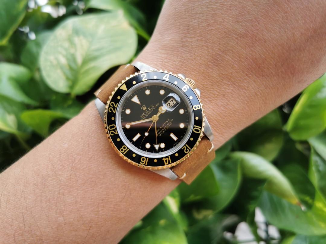 Rolex gmt master sales ii 16713 price