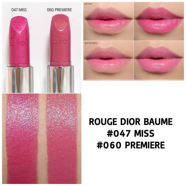 Rouge Dior Couleurs colour lipstick 060 Premiere