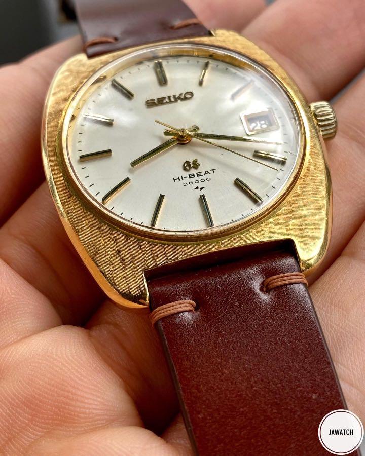 solid gold seiko