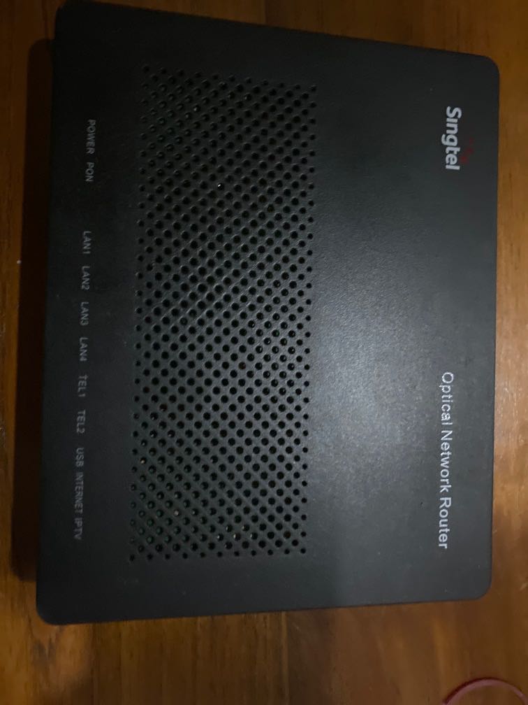 Singtel Router like new, Computers & Tech, Parts & Accessories ...