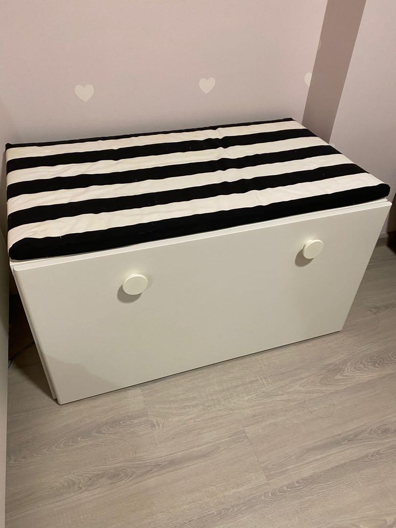 Smastad bench with toy storage ikea storage, Babies & Kids, Baby