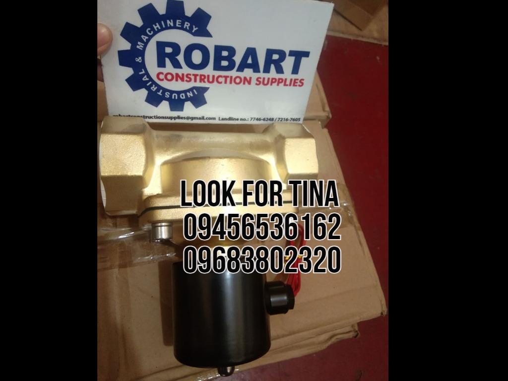 Solenoid Valve (Category: Construction Tools & Equipment) located in Manila. Submitted by tina.sales (Listing ID 1116100131, Image 1). Description: Solenoid Valve Model: UW-50 (normally open) PRICE: 11,500.