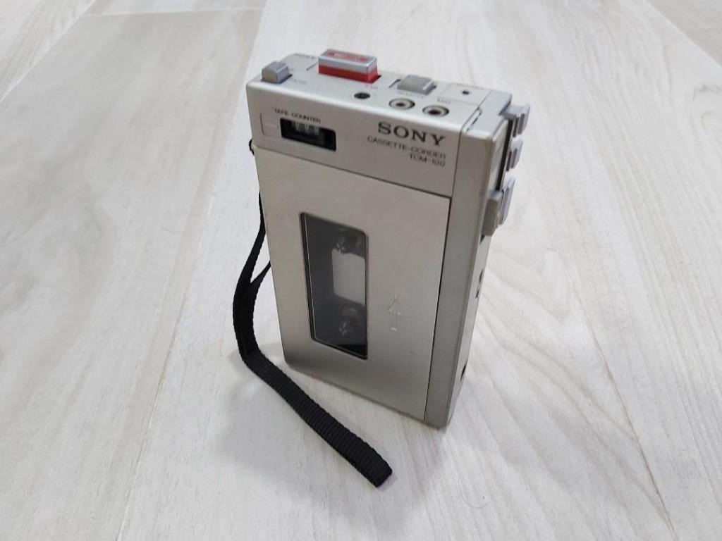 Sony TCM100 walkman kassette player cassette 機 錄音機 卡式機 唱帶機 懷舊 昭和