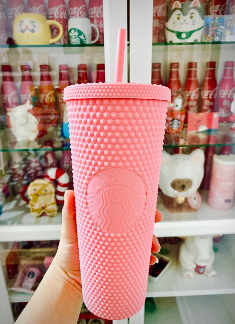 Matte pink online starbucks cup