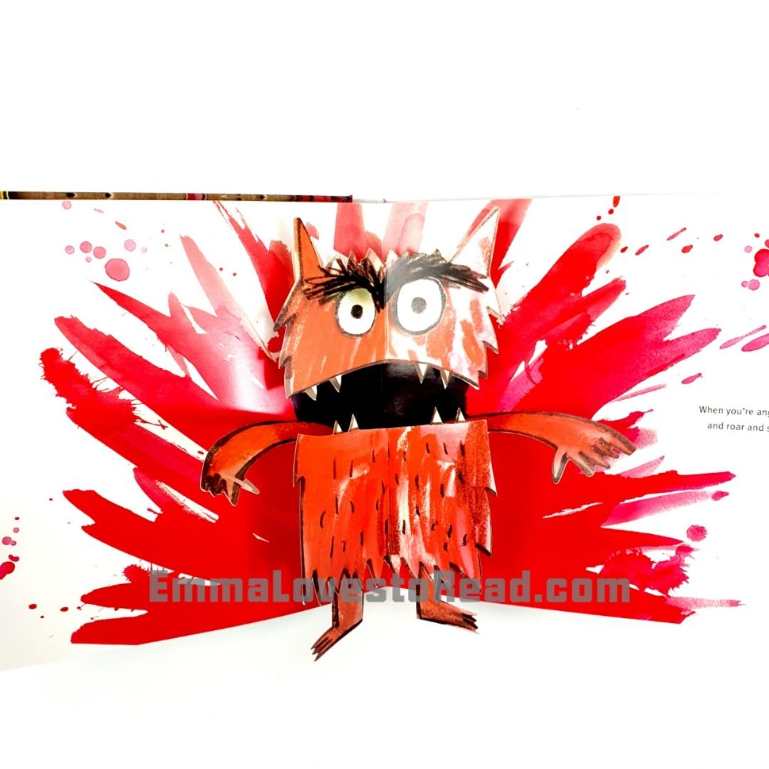 The Color Monster Pop Up Board Book by Anna Llenas, Hobbies & Toys ...