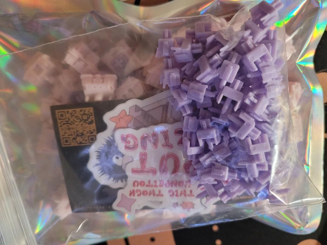 Thicthock 金平糖軸konpeitou Switches X70 電腦 科技 電腦周邊及配件 電腦鍵盤及相關產品 Carousell