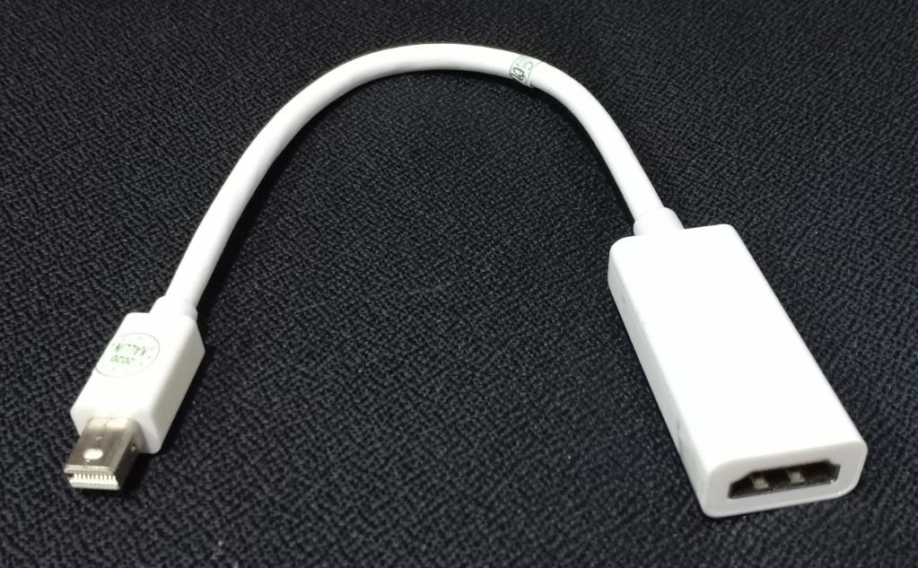 Thunderbolt Mini DisplayPort DP MiniDP to HDMI Adapter Active Converter (Category: Cables & Adaptors) located in Quezon City. Submitted by kyrex12 (Listing ID 1116106624, Image 1). Description: Mini DisplayPort(male)-input HDMI(female)-output -250 each -200 wholesale(6pcs. and above) -compatible for macbook and imac -with 1 week warranty -accept for shipping via GRAB, SPEEDY/BORZO and LALAMOVE COD(buyer's expense) -accept GCASH, MAYA, GRABPAY and