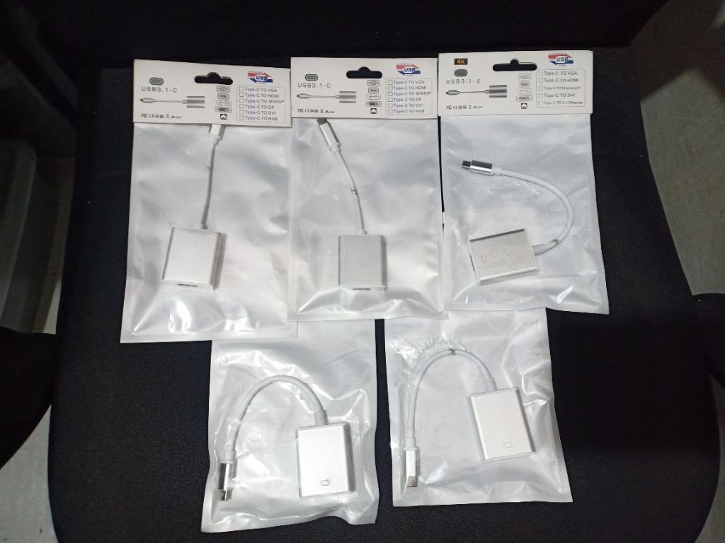 Thunderbolt USB Type C to HDMI Adapter Active Converter (Category: Cables & Adaptors) located in Quezon City. Submitted by kyrex12 (Listing ID 1116111335, Image 2). Description: USB Type C(male)-input HDMI(female)-output -500 each -450 wholesale(6pcs. and above) -USB3.1 Type C -compatible with macbook and imac -with 1 week warranty -accept shipping via GRAB and LALAMOVE COD(buyer's expense) -accept GCASH and PAYMAYA payment -COMPATIBILITY IS BUYE