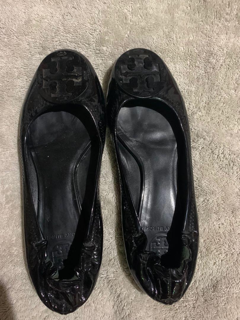 Tory Burch Minnie Travel Ballet Flat (Category: Sneakers & Footwear) located in Batangas. Submitted by sc.apparel35 (Listing ID 1116182092, Image 3). Description: ORIGINAL TORY BURCH BARELY USED No damage SIZE 9 .