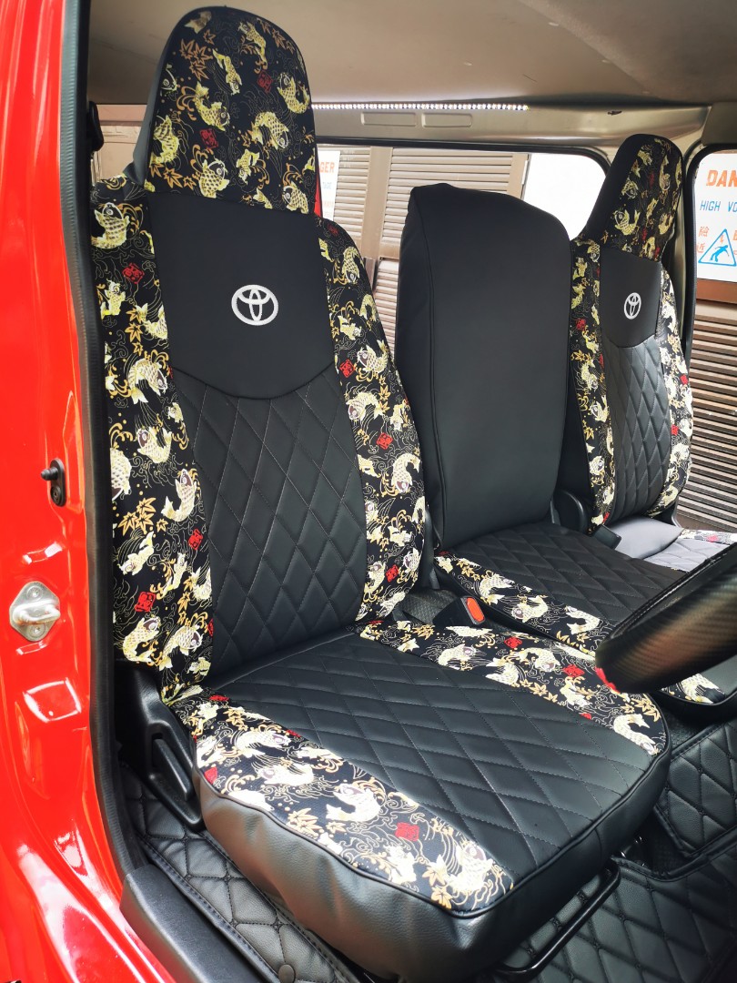 Hiace seat store covers