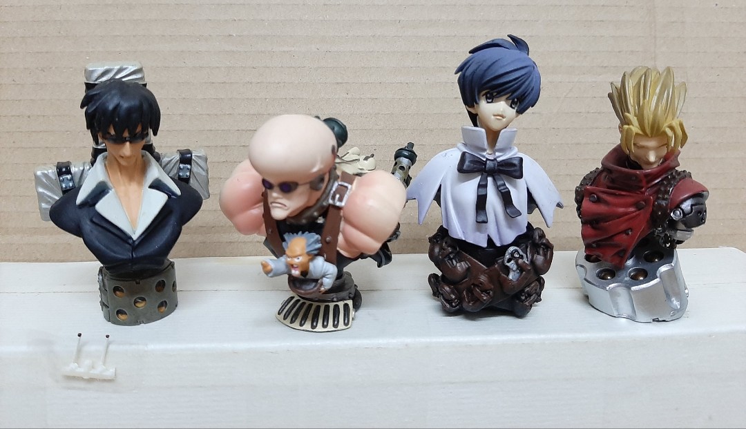 TRIGUN Nicholas D Wolfwood Knives Millions Vash the Stampede MERYL