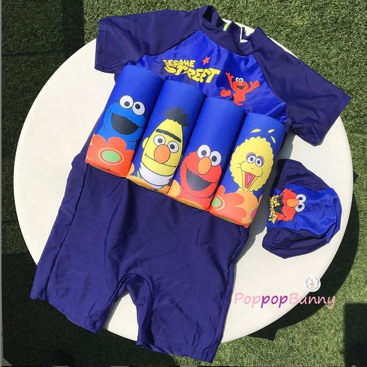 Unique swimsuit with float Sesame Street, Babies & Kids, Babies
