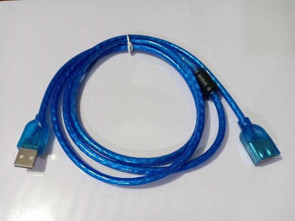 USB Extension Cord Cable 1.5m 3m 5m 10m (Category: Cables & Adaptors) located in Quezon City. Submitted by kyrex12 (Listing ID 1116123174, Image 2). Description: USB Extension Cord Cable 1.5m 3m 5m 10m USB(male) to USB(female) -USB 2.0 (1.5m) 200 each -USB 2.0 (3m) 250 each -USB 2.0 (5m) 300 each -USB 2.0 (10m) 500 each -USB 3.0 (1.5m) 250 each -USB 3.0 (3m) 300 each -with 1 week warranty -accept shipping via GRAB and LALAMOVE COD(buyer's expense
