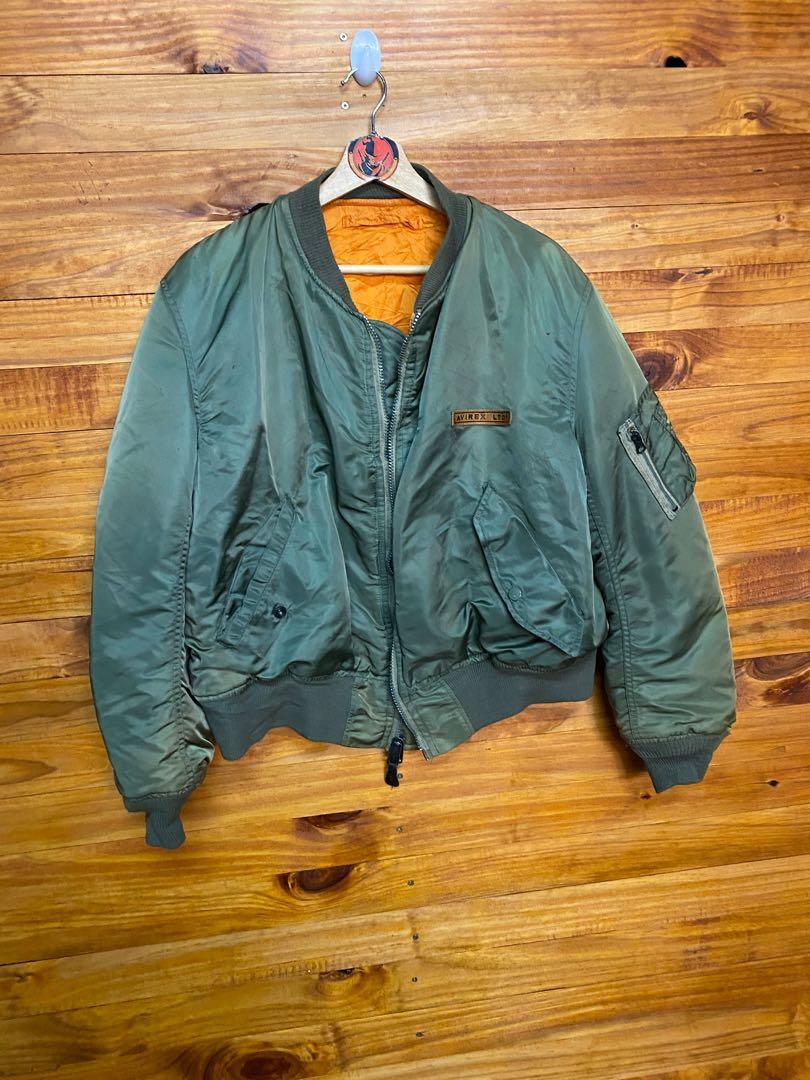 Avirex bomber jacket vintage online