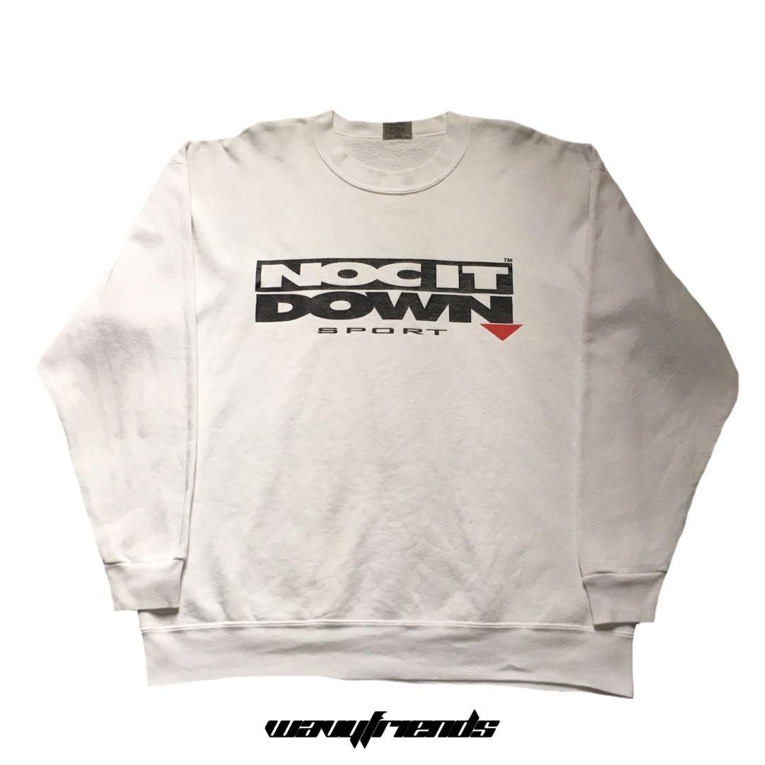 Vintage Oneita Crewneck, Men's Fashion 