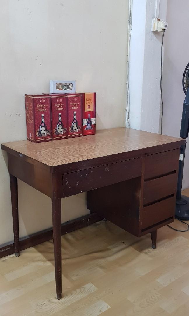 Vintage writing table, Furniture & Home Living, Furniture, Other Home