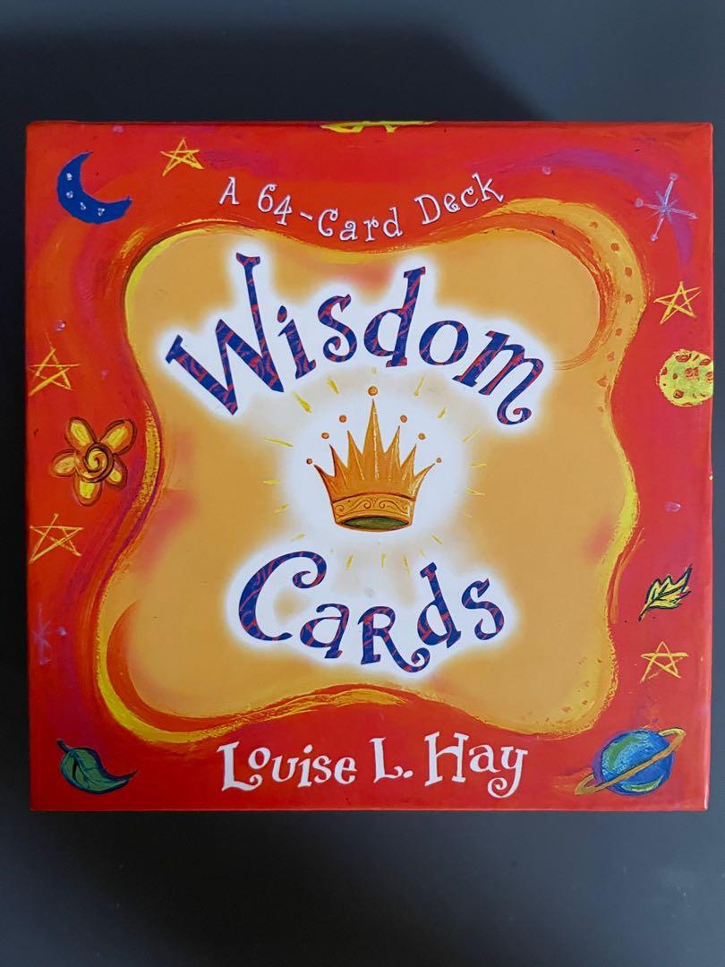 Wisdom Cards - Louise Hay - Brand New Discontinued , 興趣及遊戲