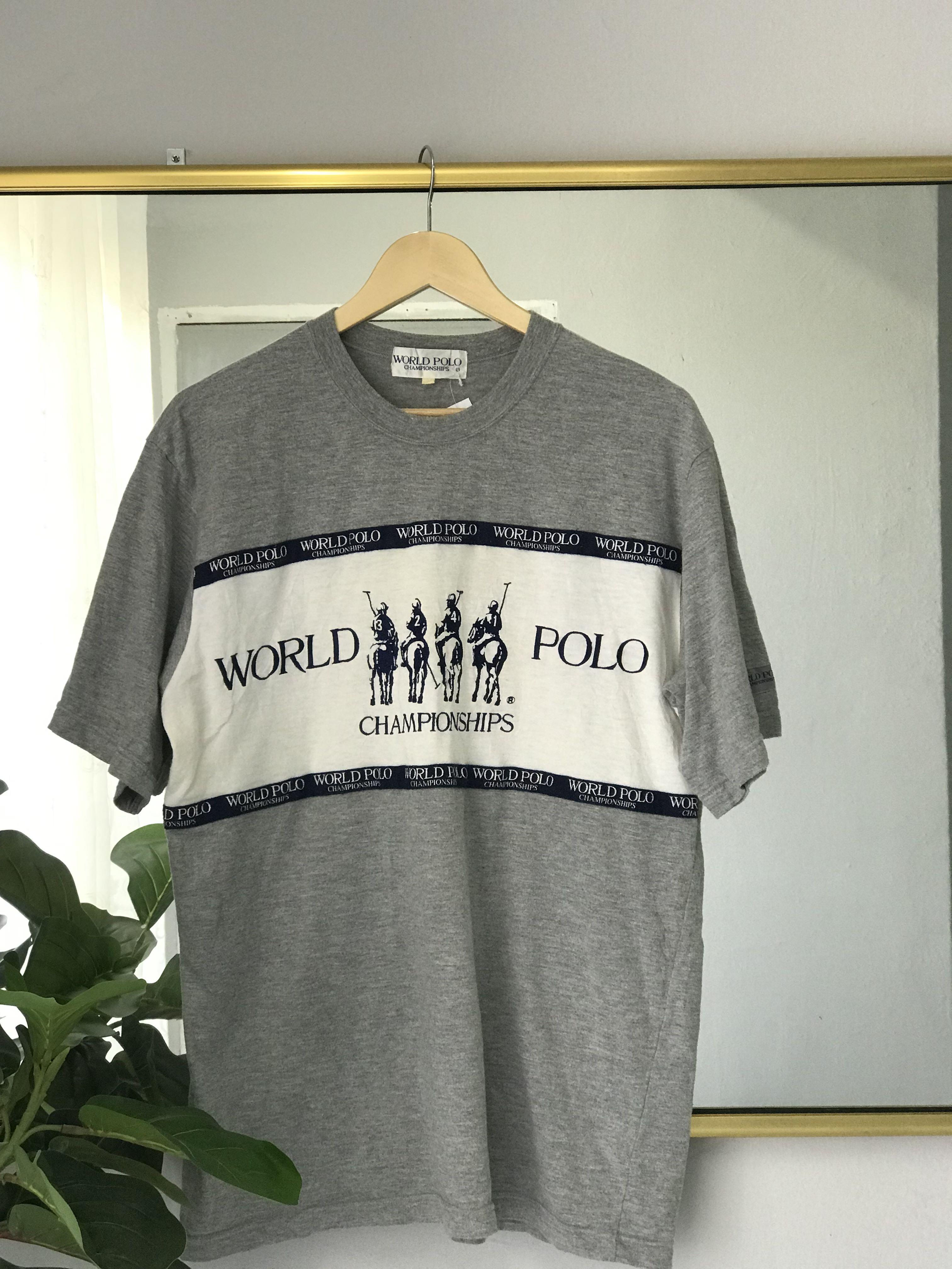 World Polo Championships Men S Fashion Clothes Tops On Carousell