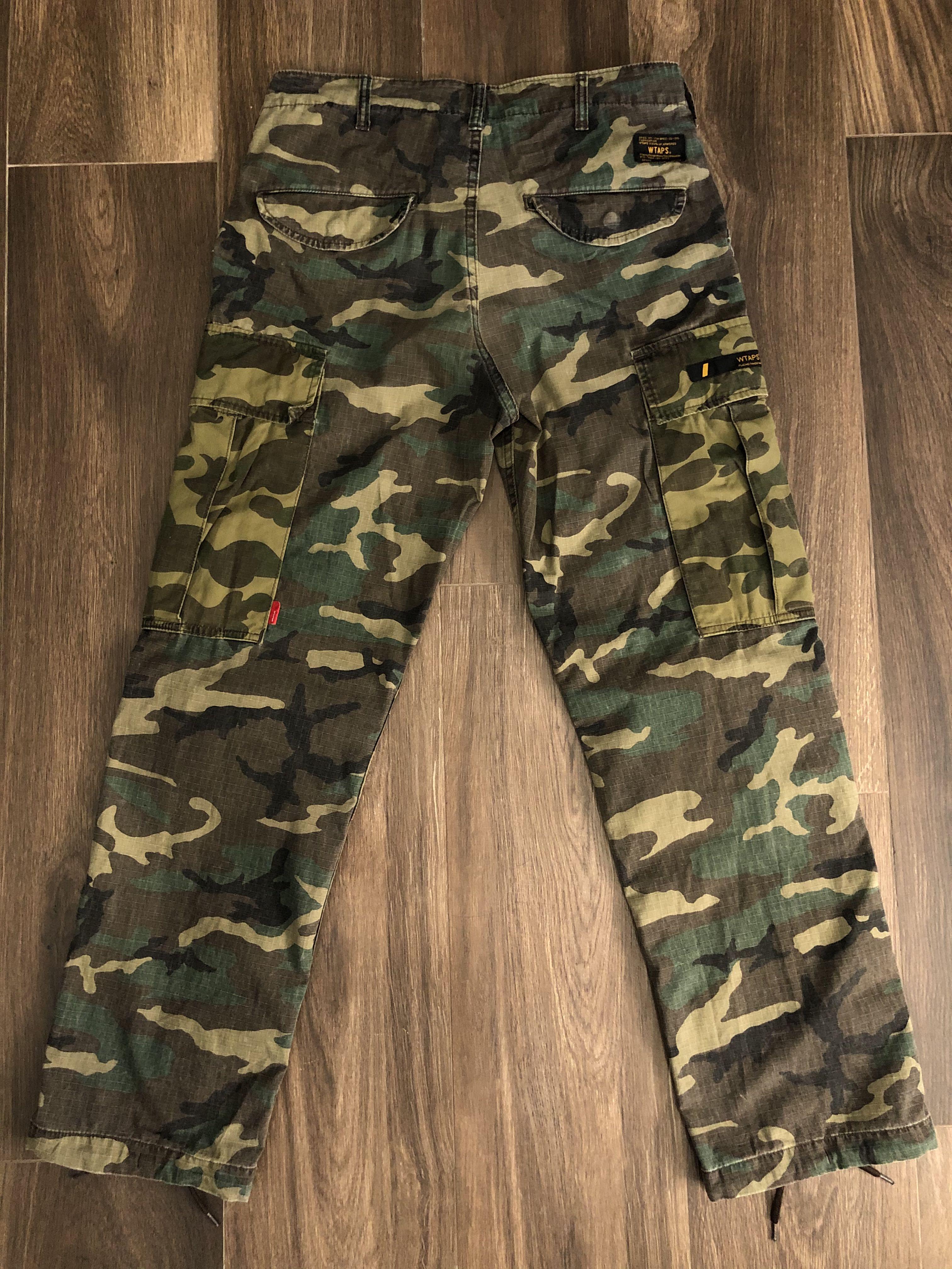 絕版Wtaps x Bape jungle trousers, 男裝, 褲＆半截裙, 長褲- Carousell