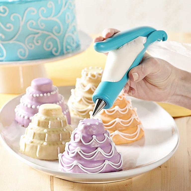 2pcs/set Icing Piping Nozzles Tips Dessert Cream Butter Cupcake Filler Tool XS 