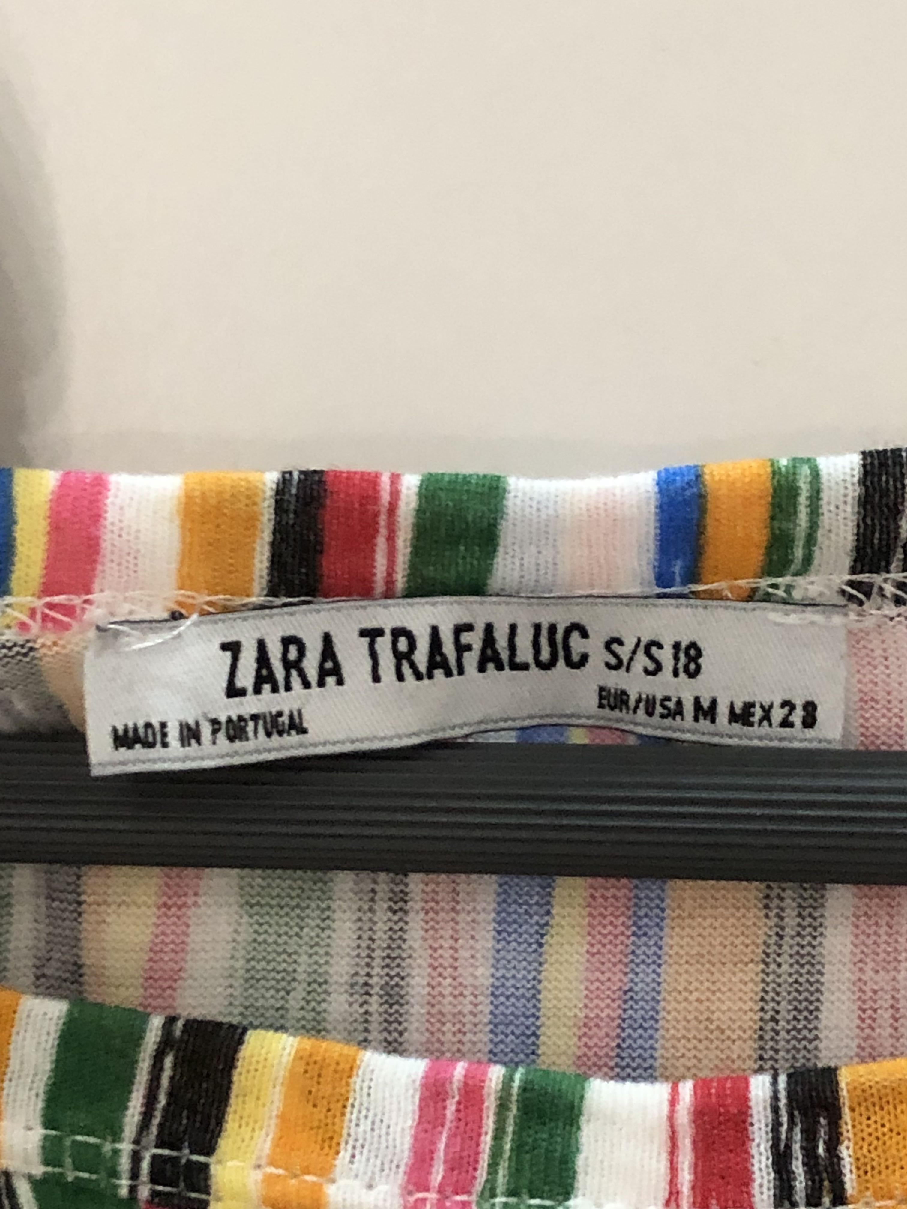 Zara Colorful Shirt, Fesyen Wanita 