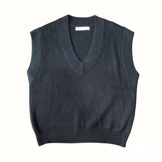 oversized sweater vest zara