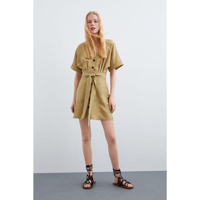 Zara utility dress 2025