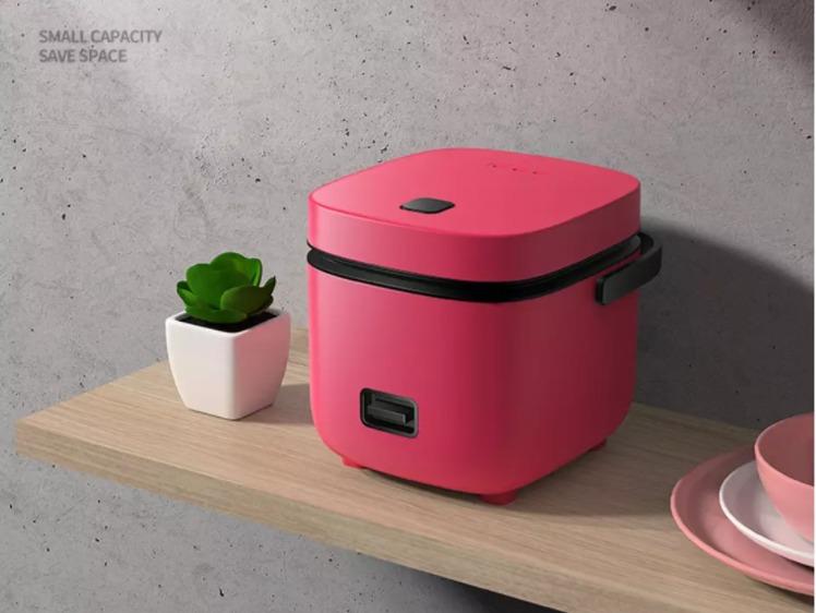 Electric Rice Cooker 1.2L Portable Mini Small Rice Cook 5Colours