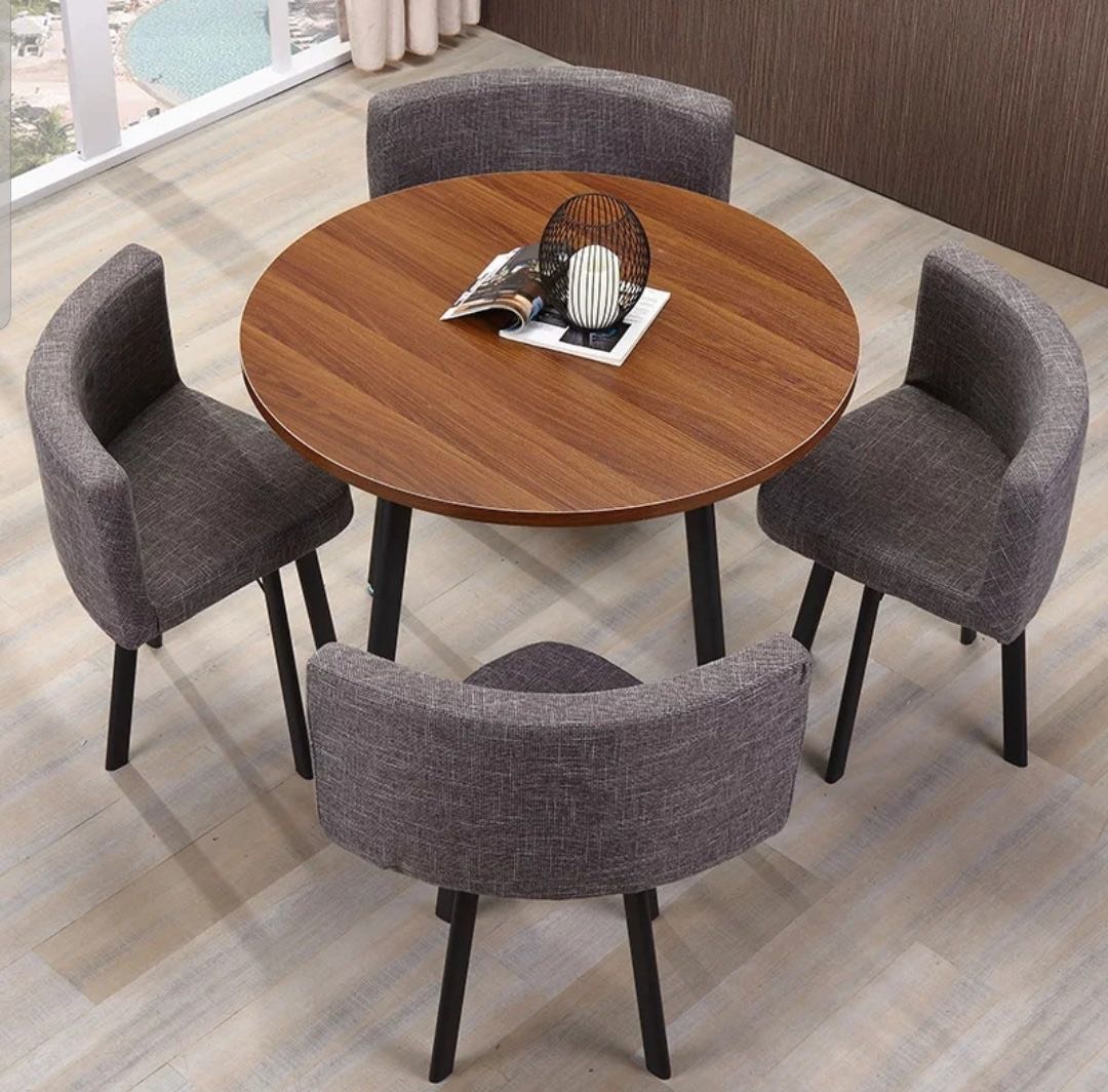 4Seater Space Saver Dining Table Set, Furniture & Home Living