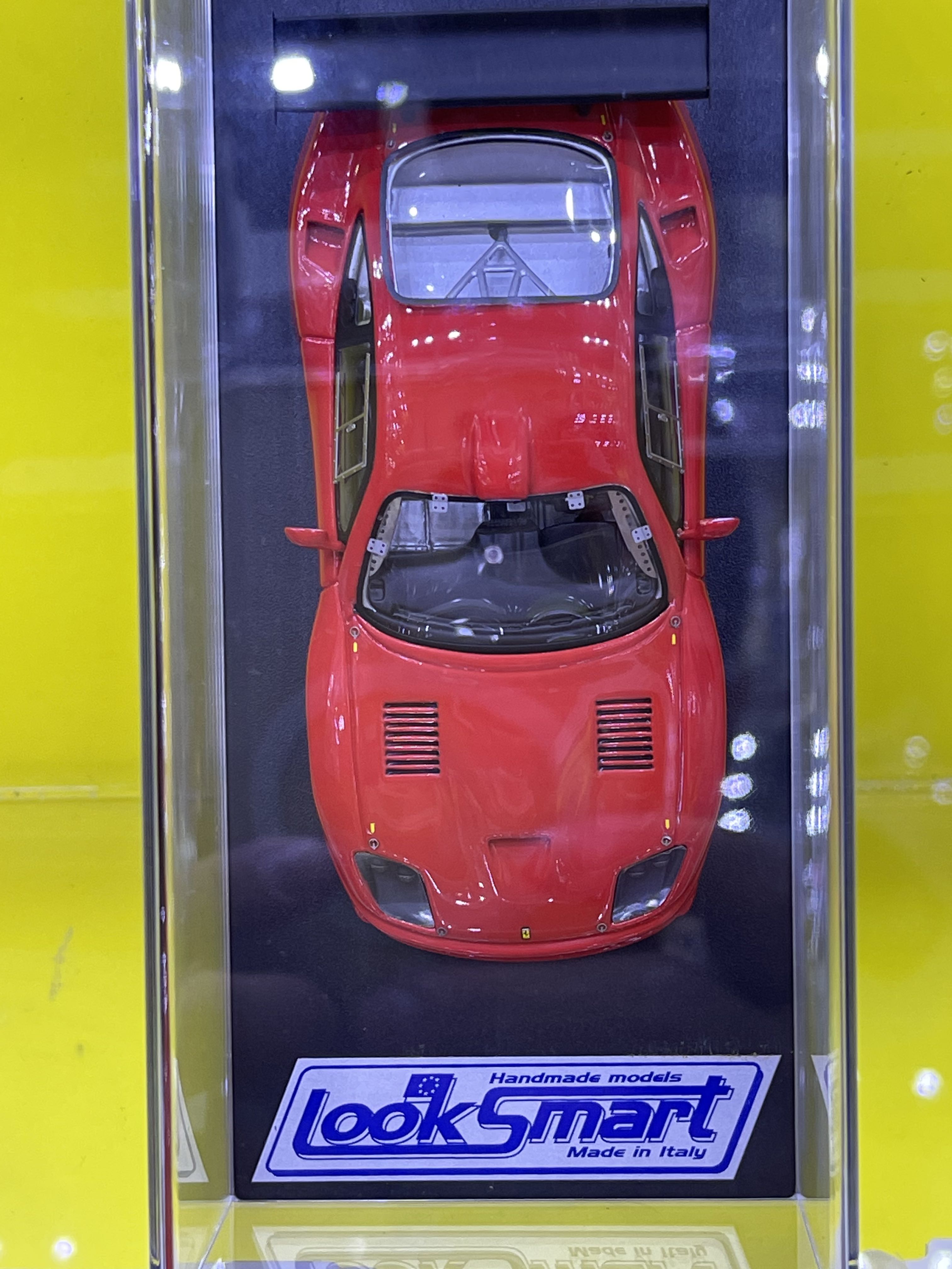 Modèle Réduit Ferrari 575 GTC Press Version - Look Smart 1/43 - Rouge, En Résine - Occasion