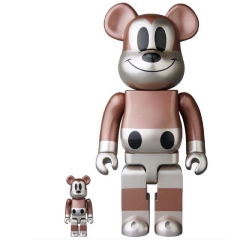 全新] Medicom Be@rbrick Undefeated x Disney Mickey Mouse 90th