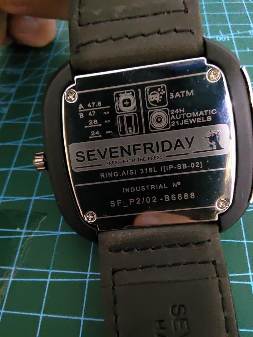 Reloj sevenfriday best sale aisi 316l
