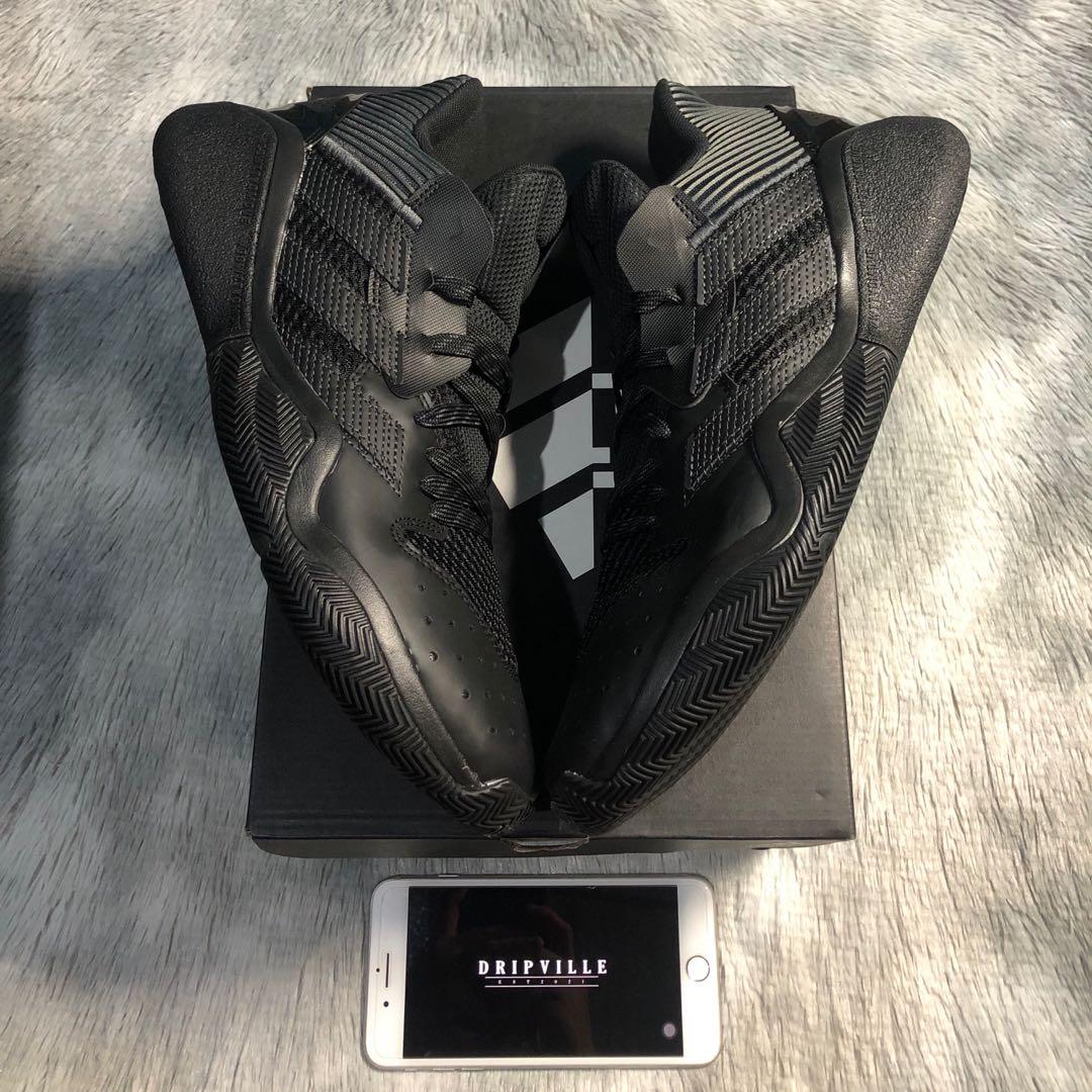 Adidas Harden Stepback Triple Black Men s Fashion Footwear