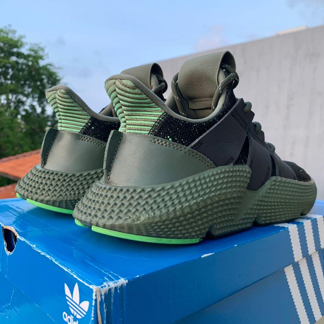 Adidas Prophere Black Olive Fesyen Pria Sepatu Sneakers di Carousell