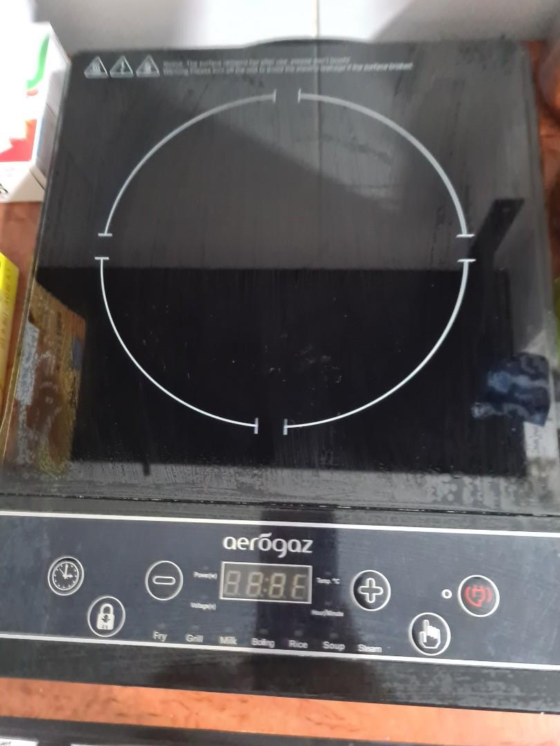 AEROGAZ INDUCTION COOKER, TV & Home Appliances, Kitchen Appliances
