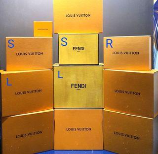 Authentic Louis Vuitton LV Fendi Kate Spade Boxes Paper Bag