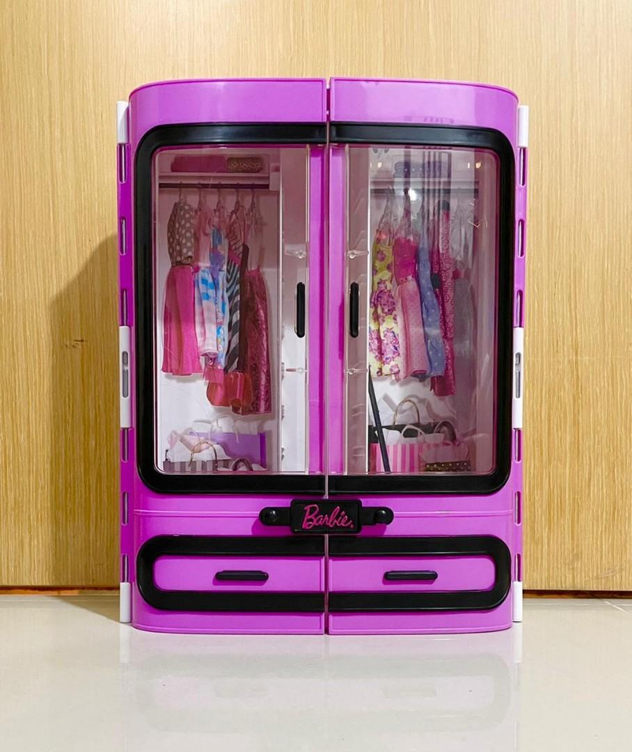 BARBIE Wardrobe Authentic Purple Edition, Hobbies & Toys, Toys & Games