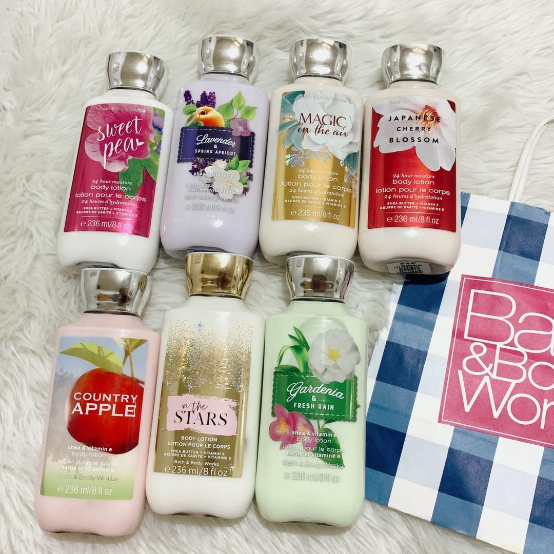 bath & body works lotion, Beauty & Personal Care, Bath & Body, Body Care on  Carousell